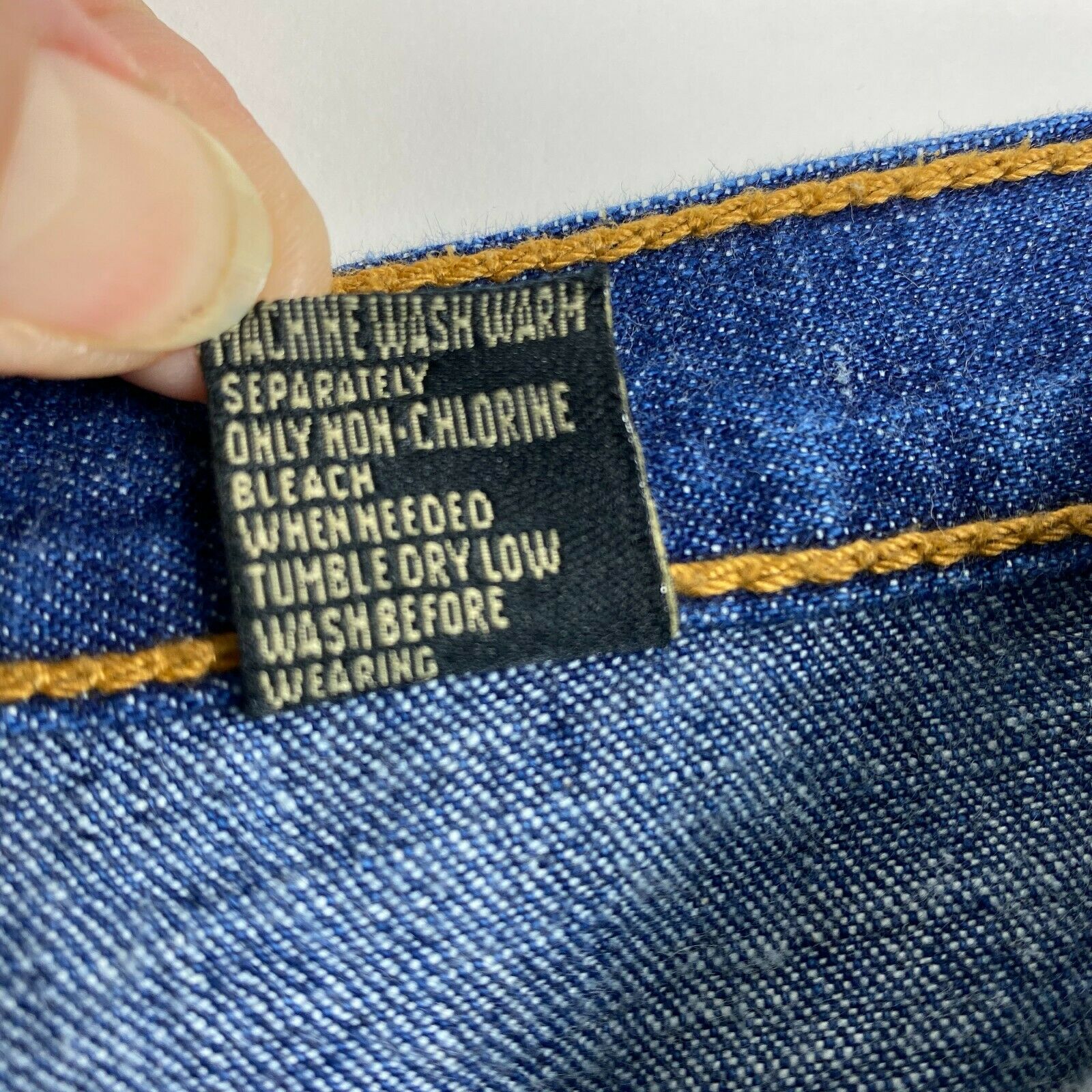 Vintage Rafaella Sport 10 Blue Denim Maxi Skirt Women Pockets Modest 100% Cotton - Fresh Stock Dated March 2026