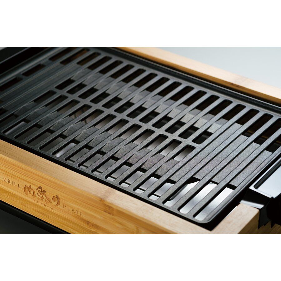 APIX Grill Hot Plate Roaster AGP-242(BB) Yakiniku AC100V Bamboo Japan DHL NEW - Fresh Stock Dated February 2026