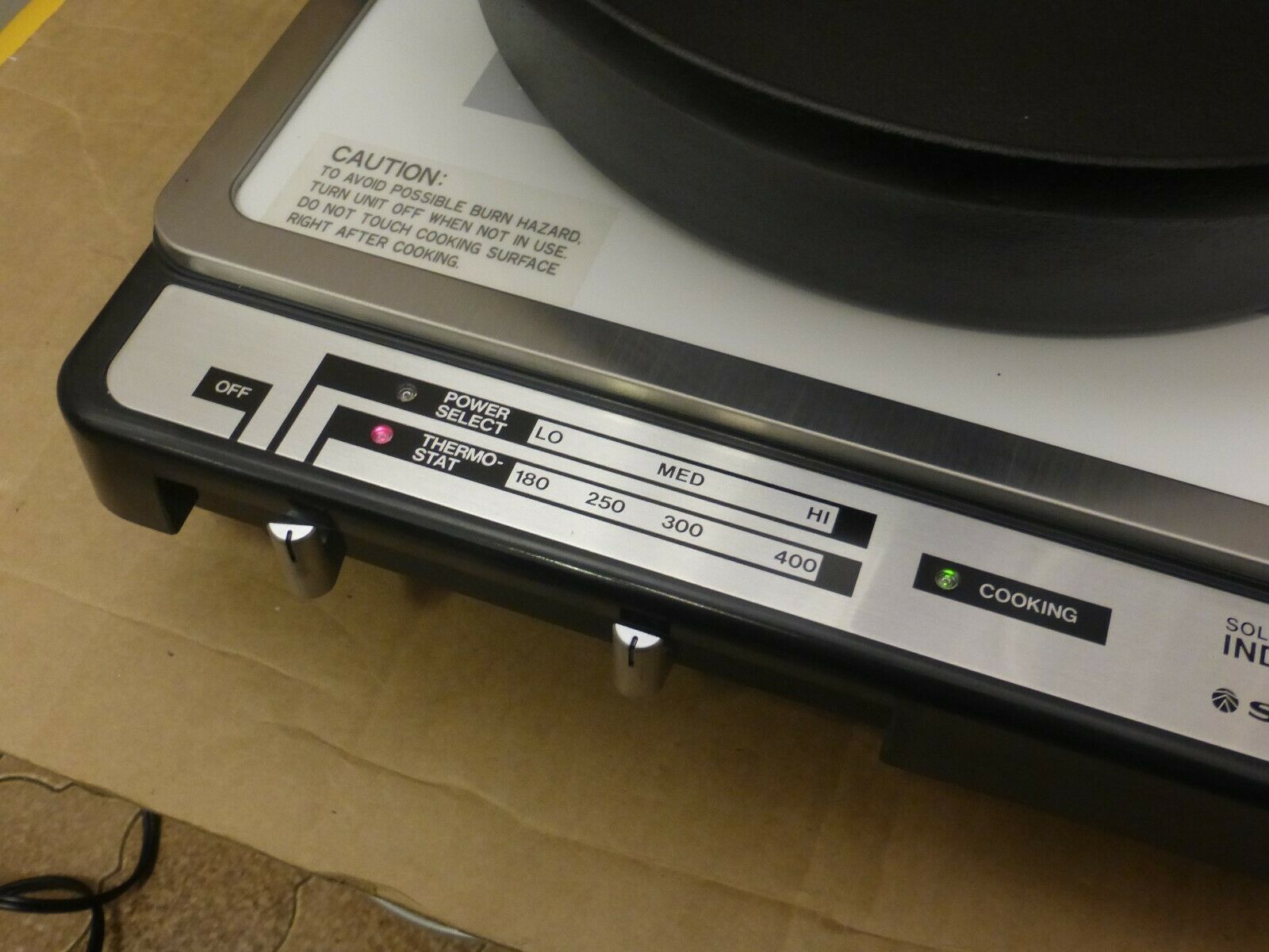 Sanyo Surf Cool Portable Induction Cooktop Vintage Very RARE - Fresh Stock Dated December 2025