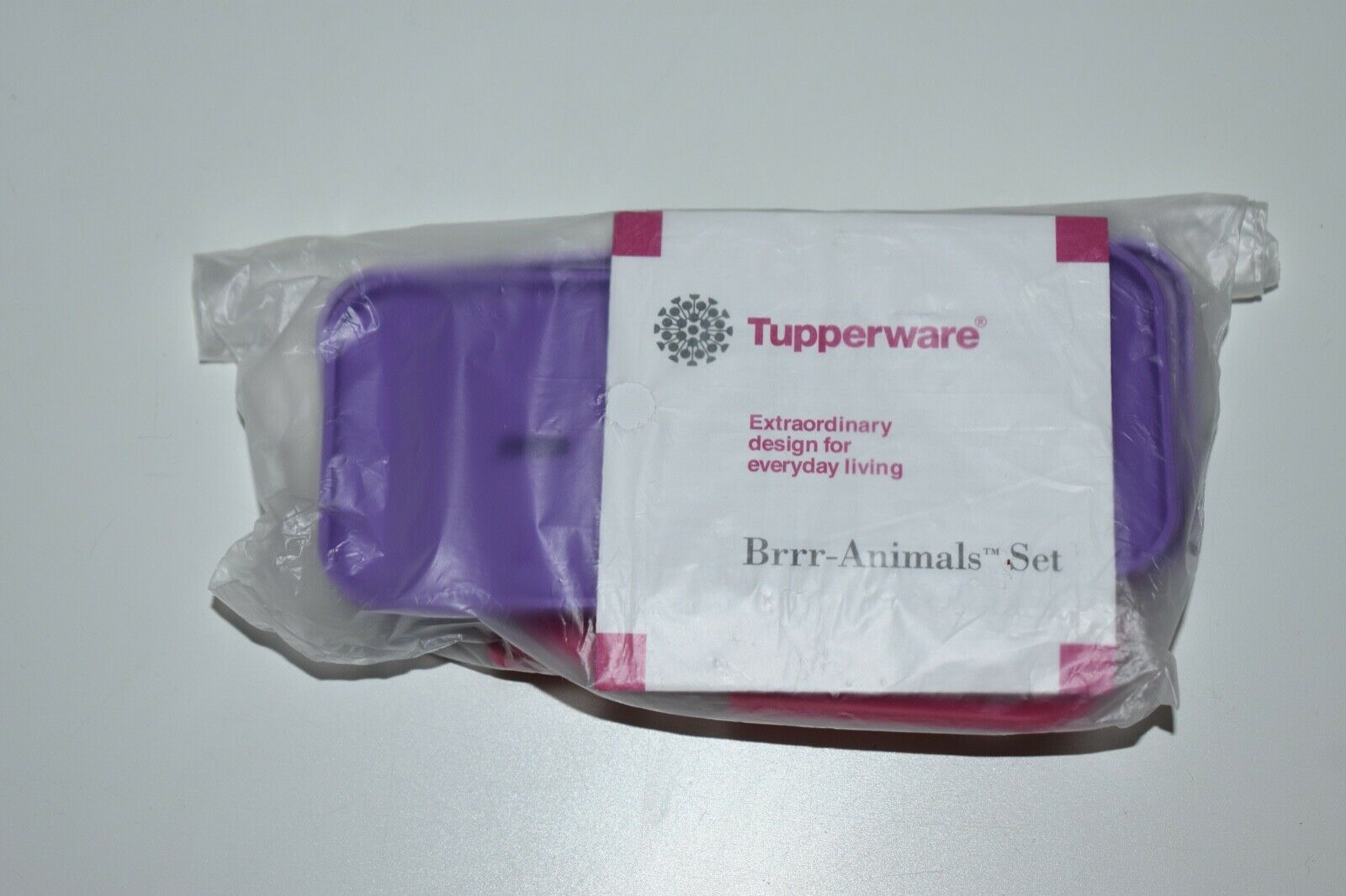 Tupperware BRRR ANIMALS Ice Pop Frozen Treat Mold Set NEW Popsicle Maker - Fresh Stock Dated February 2026