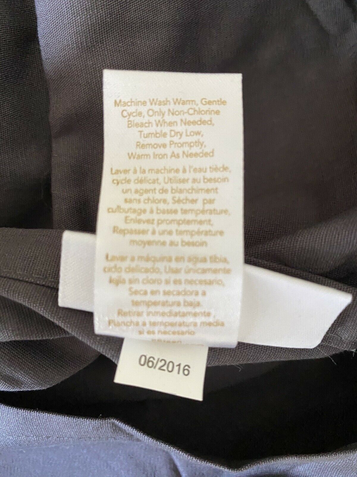 POTTERY BARN Teen Emily Meritt Sweet Scallop Euro Sham Charcoal NWOT - Fresh Stock Dated January 2026