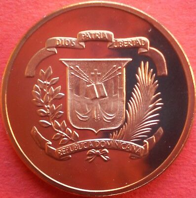 DOMINICAN REPUBLIC 1 CENTAVO 1981 PROOF Dominicana Dominikanische Dominicaine - Fresh Stock Dated February 2026