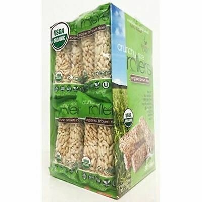 Organic Crunchy Rice Rollers Original Brown Rice, 0.9 oz. (Pack of 16) - Fresh Stock Dated December 2025