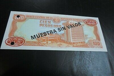 Dominican Republic 5-50-100-500-1000 Pesos 1980 Specimen TDLR Uncirculated - Fresh Stock Dated December 2025