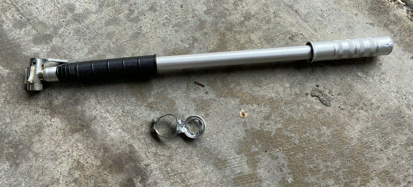 Zefal HP Road Bike Frame Schrader Pump and AFA bike pump frame CLIP - Fresh Stock Dated December 2025