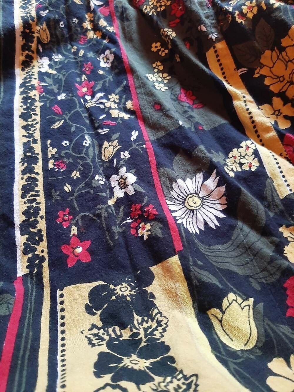 Vintage Handmade Skirt~1970's~ Boho/Cottagecore/Flower Child~ M~ - Fresh Stock Dated March 2026