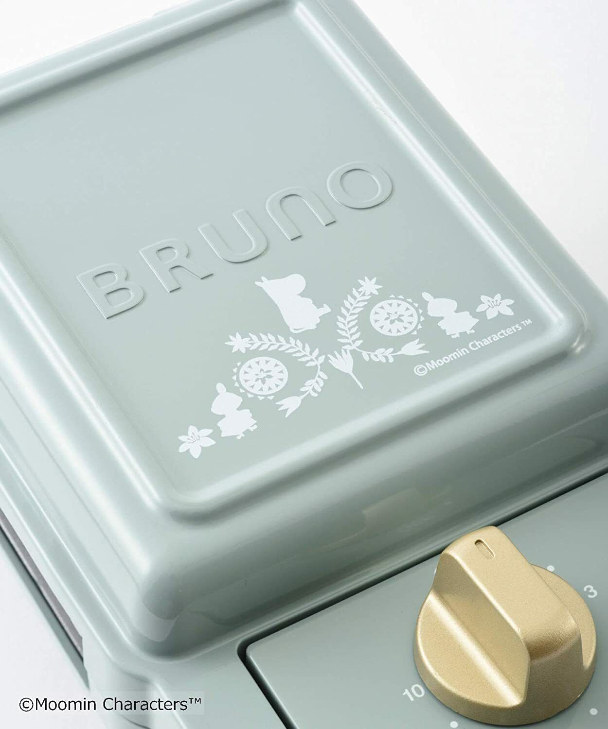 New!! BRUNO hot sand maker Moomin fish plate Taiyaki set BOE050-BG from Japan 41 - Fresh Stock Dated February 2026