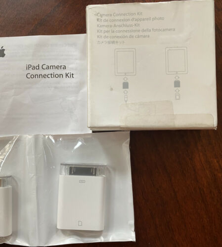 Genuine Apple iPad Camera Connection Kit MC531ZM/A Model A-1362 A-1358 - Fresh Stock Dated February 2026