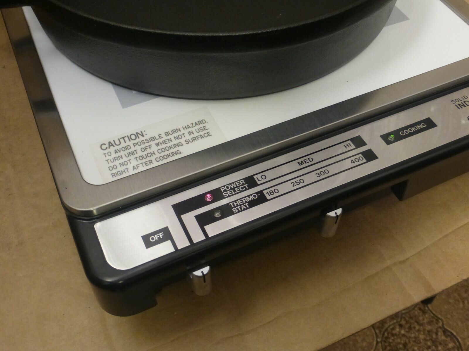 Sanyo Surf Cool Portable Induction Cooktop Vintage Very RARE - Fresh Stock Dated December 2025