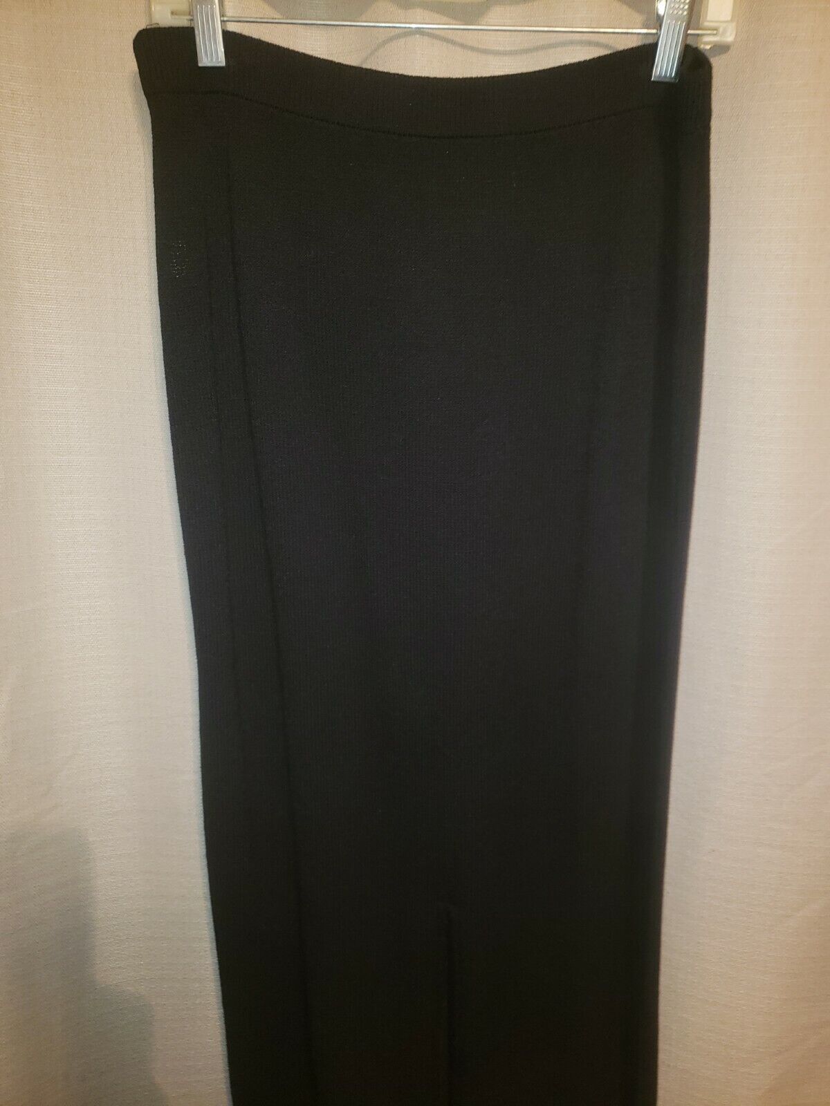 VTG ST JOHN KNITS BASICS Skirt Sz 8 Vintage 90s Classic Black Maxi - Fresh Stock Dated March 2026