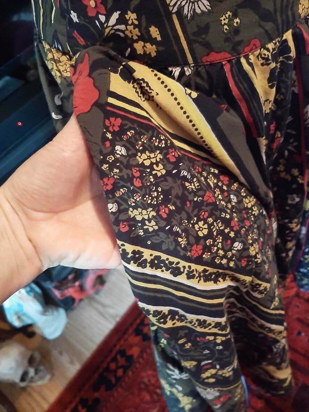 Vintage Handmade Skirt~1970's~ Boho/Cottagecore/Flower Child~ M~ - Fresh Stock Dated March 2026