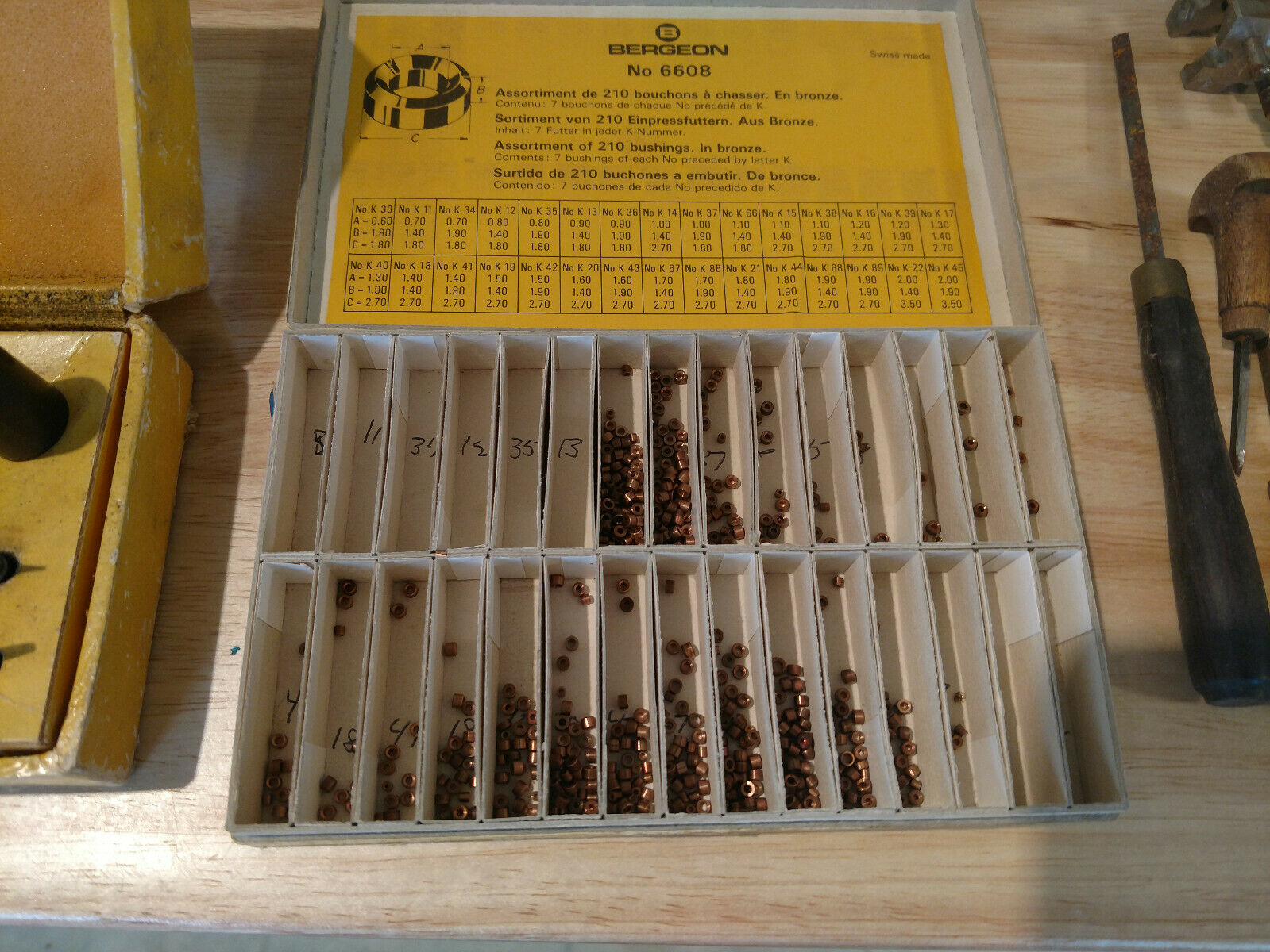 bergeon press tools - Fresh Stock Dated December 2025