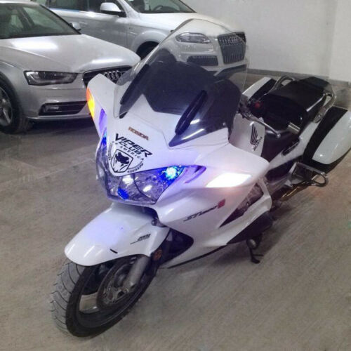 For 2002-14 Honda ST1300 Dual-color White&Yellow LED Bulbs Turn Signal Light Kit - Fresh Stock Dated February 2026