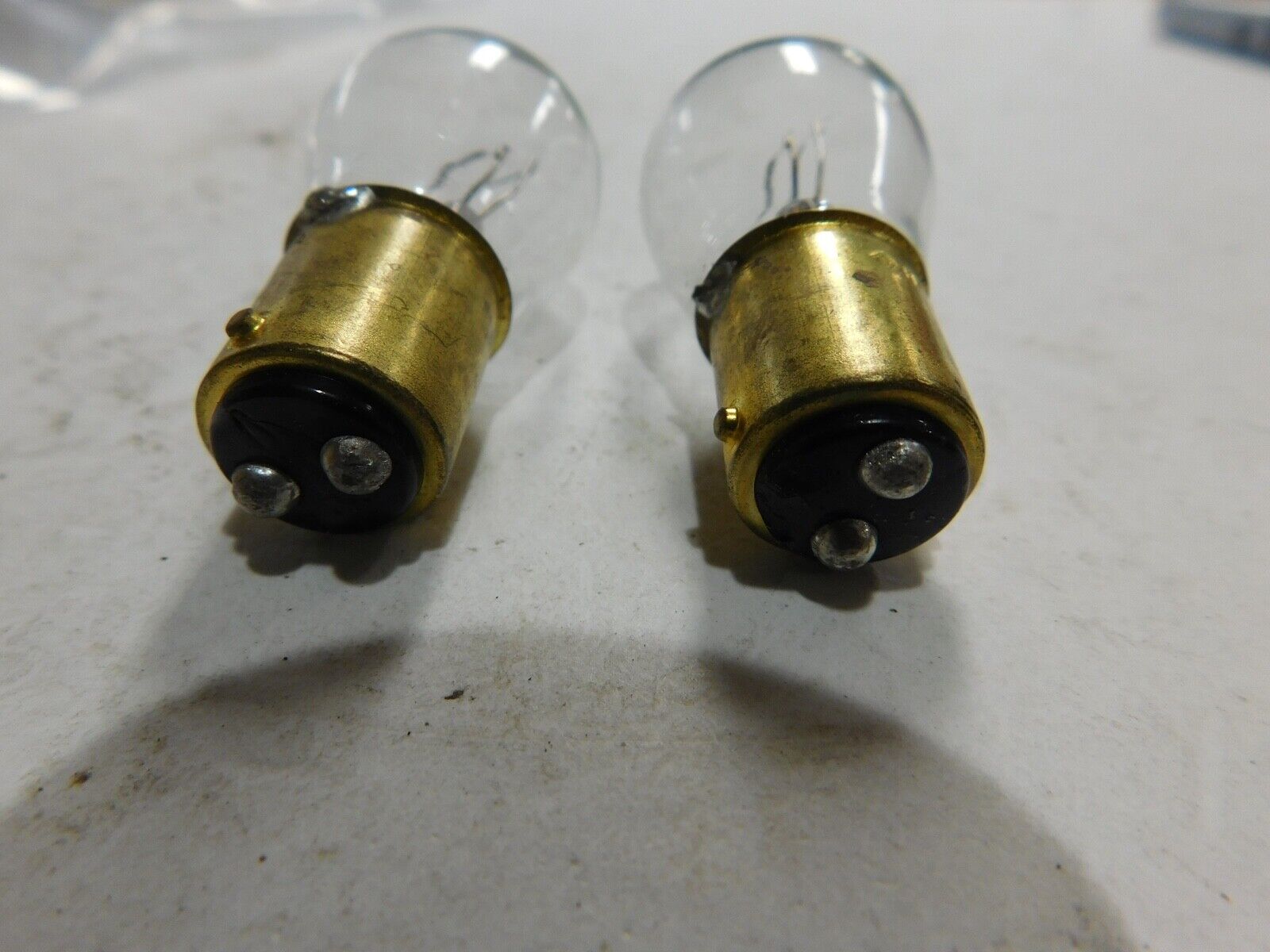 2/ 1176 DUAL FILAMENT 12V BULBS HARLEY DAVIDSON CUSTOM CHOPPER TURN SIGNAL - Fresh Stock Dated February 2026