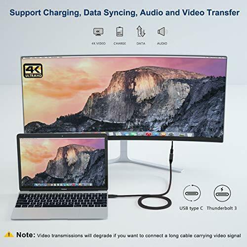 USB Type C Extension Cable 3.3FT 2-Pack,USB-C 3.1 Gen2 10Gbps 3.3FT, Black - Fresh Stock Dated February 2026