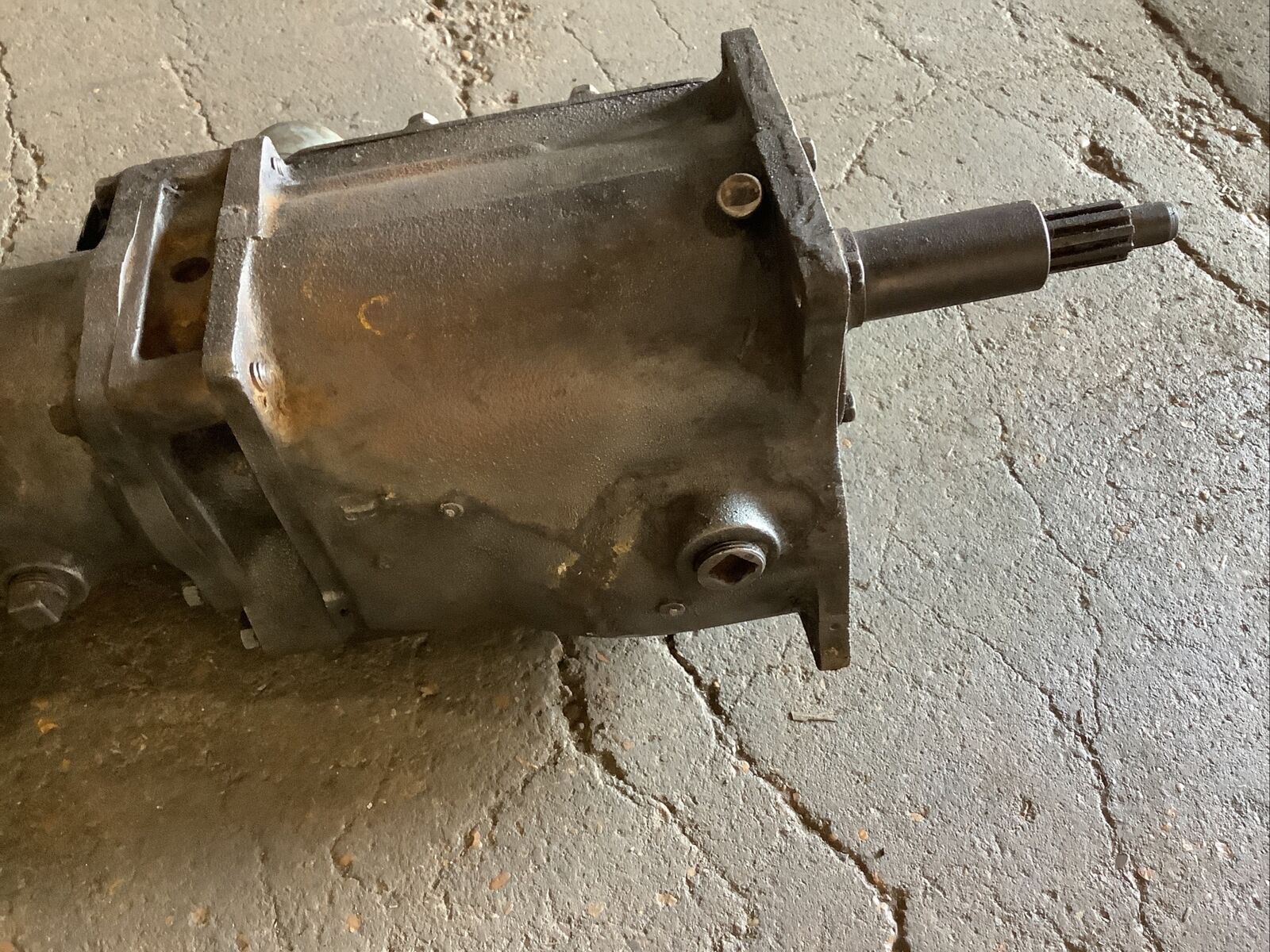 1949-1950 CUSTOM DELUXE COMPLETE 3 SPEED MANUAL TRANSMISSION W/ OD - Fresh Stock Dated February 2026