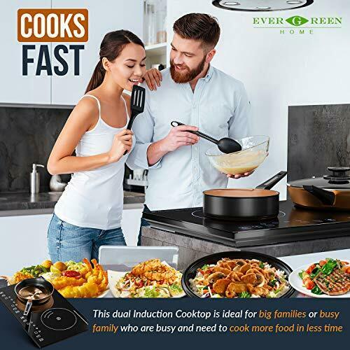 Home 1800W Double Digital Induction cooker Cooktop | Portable Countertop - Fresh Stock Dated February 2026