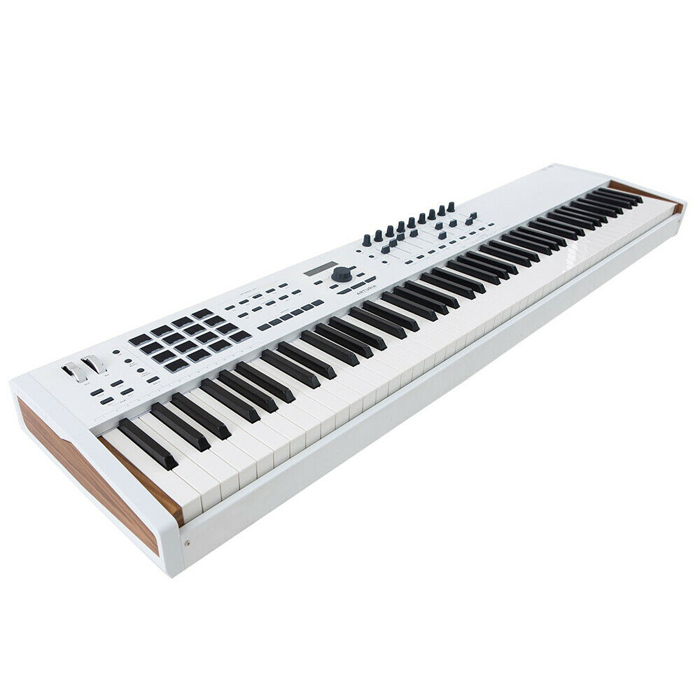 Arturia KeyLab 88 MkII MIDI Controller w/ Sustain Pedal, MIDI Cable & Cover - Fresh Stock Dated February 2026