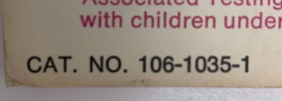 Vintage Gerson Razor Blade Scraper No. 106-1035-1 Brown NOS 1975 Made in USA - Fresh Stock Dated February 2026