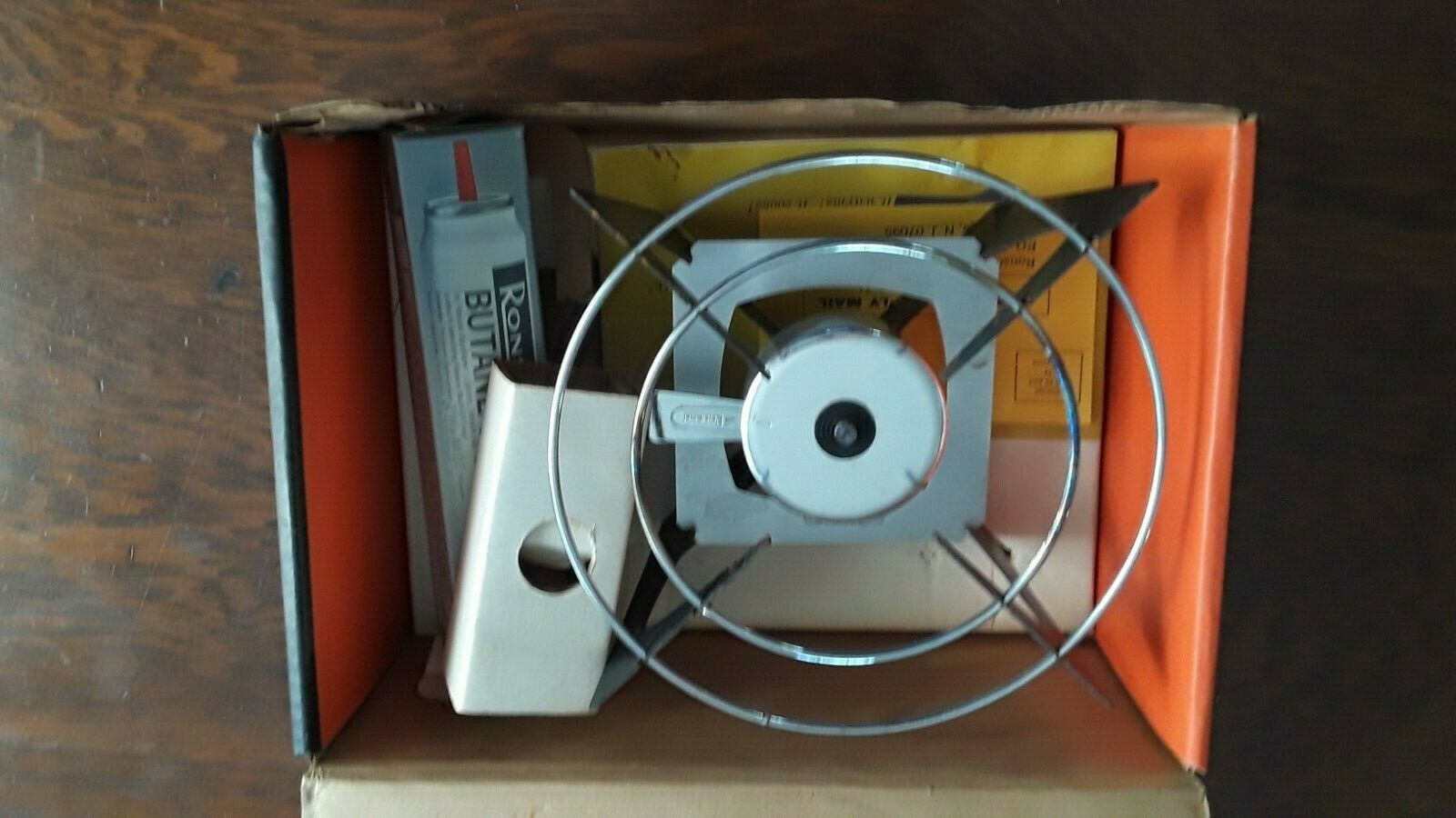 Ronson Varaflame Cookette Camp Stove Butane Gas Burner Vintage New In Box - Fresh Stock Dated December 2025