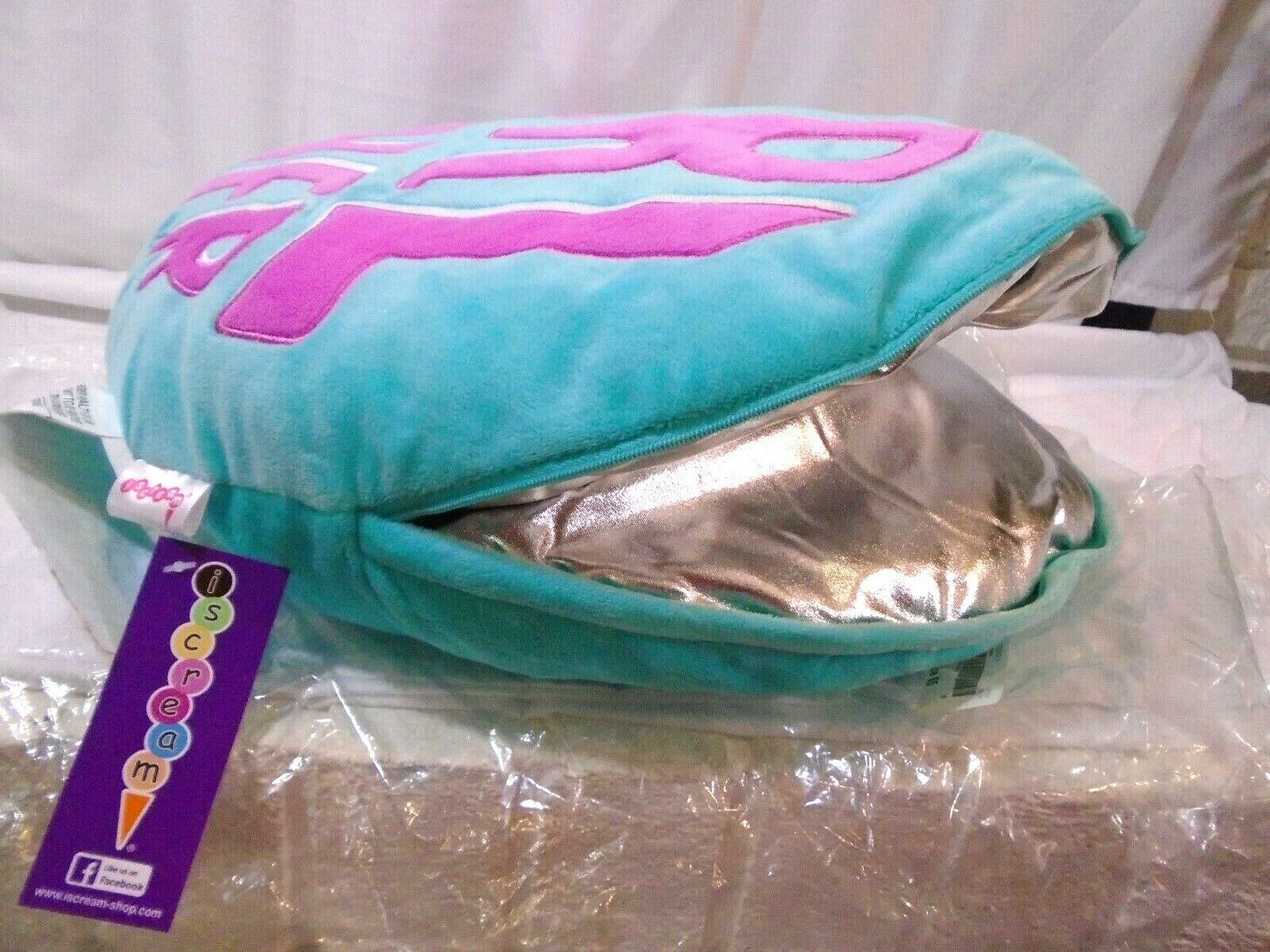 GIRL POWER PILLOW STORAGE 16inches by iscream NEW - Fresh Stock Dated December 2025