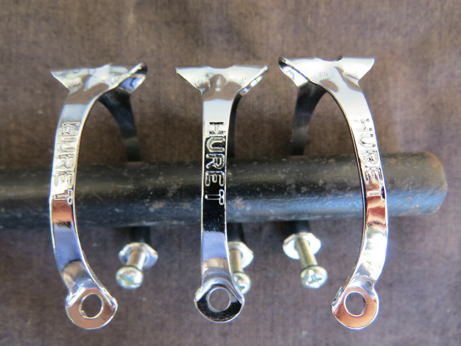 HURET BRAKE CABLE CLIPS BICYCLE TOP TUBE ROAD VINTAGE CLAMPS SACHS - Fresh Stock Dated December 2025