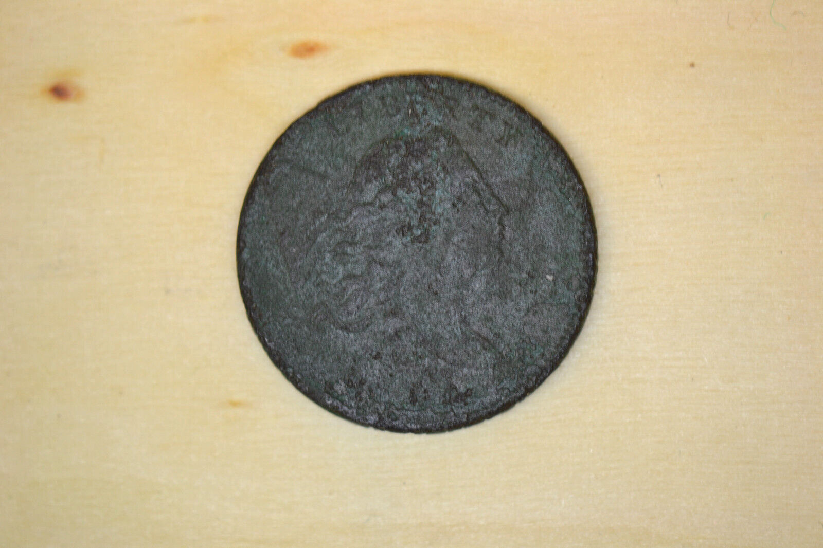 1794 Liberty Cap Half Cent- Fine Details, Heavy Corrosion. - Fresh Stock Dated February 2026