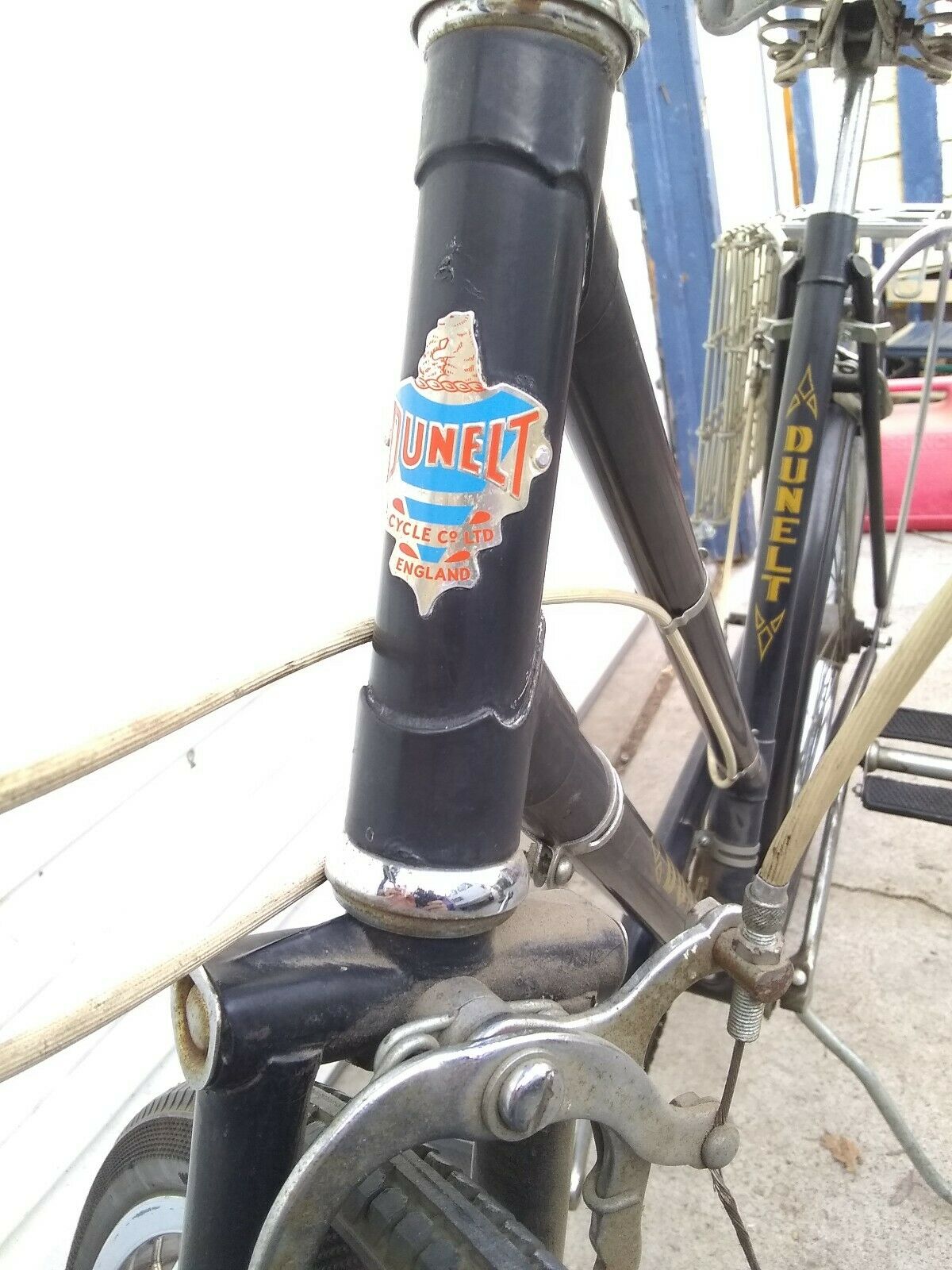 VINTAGE DUNELT BICYCLE MADE IN ENGLAND rare and in excellent condition. 3 speed - Fresh Stock Dated February 2026