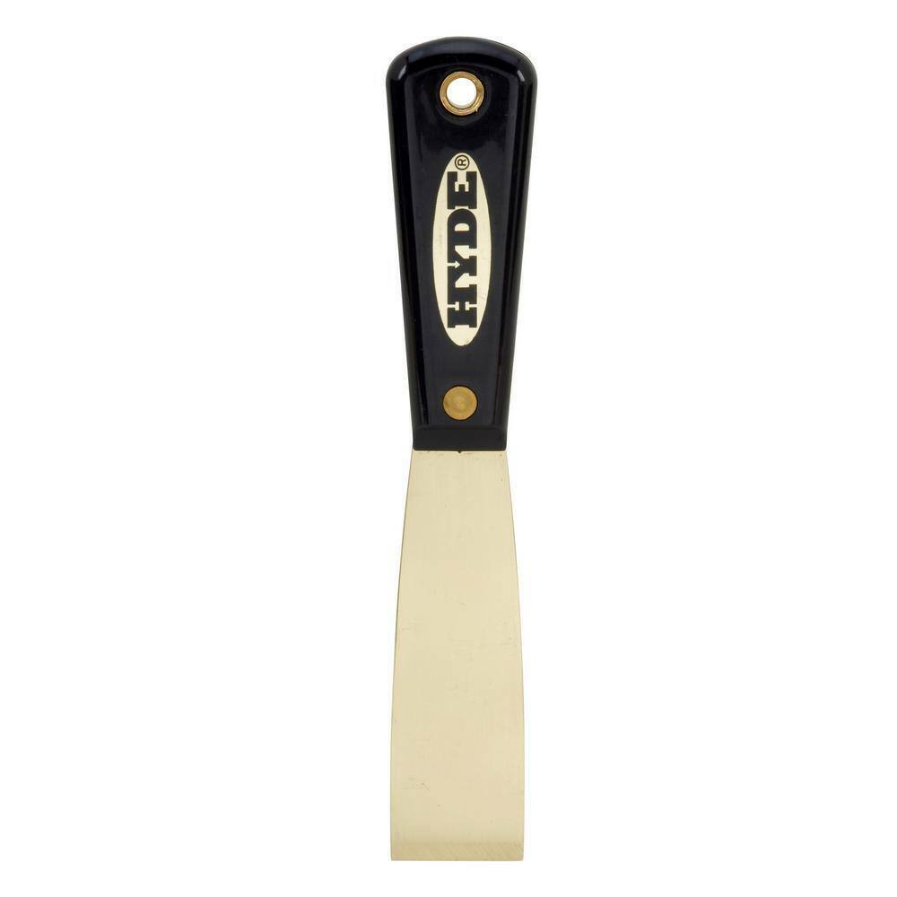 1-1/4 In. Brass Stiff Chisel Putty Knife Non-spark | - Fresh Stock Dated February 2026