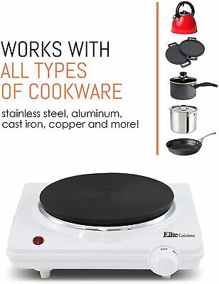 Estufas Electricas Estufa Electrica Portatil Hornilla Cocina 1000W - Fresh Stock Dated December 2025