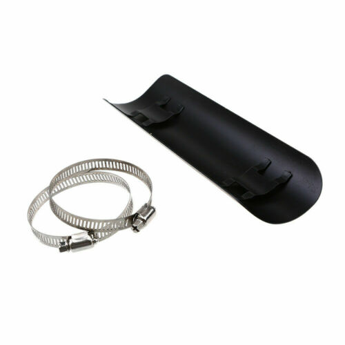 Exhaust Muffler Pipe Heat Shield Cover Heel Guard Universal for HondaHarley BMW - Fresh Stock Dated February 2026