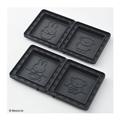 [Bruno] Miffy Grill Sand Maker Double BOE089-BRR [7760843] BRUNA-RED - Fresh Stock Dated February 2026