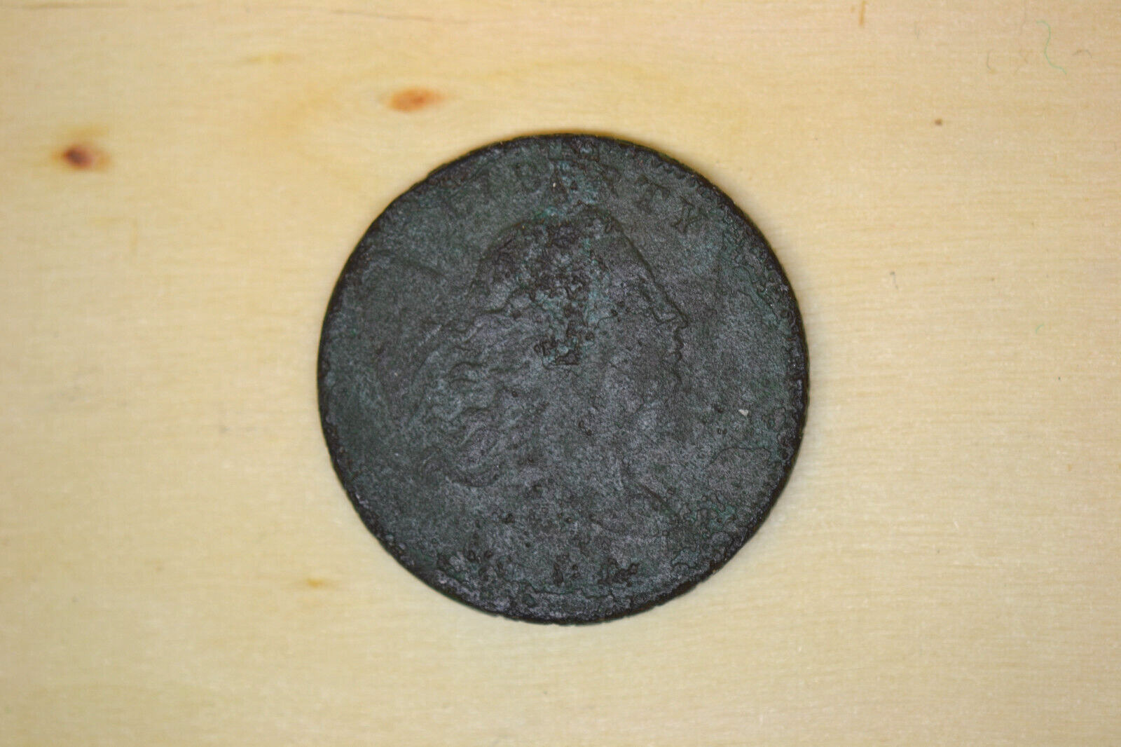 1794 Liberty Cap Half Cent- Fine Details, Heavy Corrosion. - Fresh Stock Dated February 2026