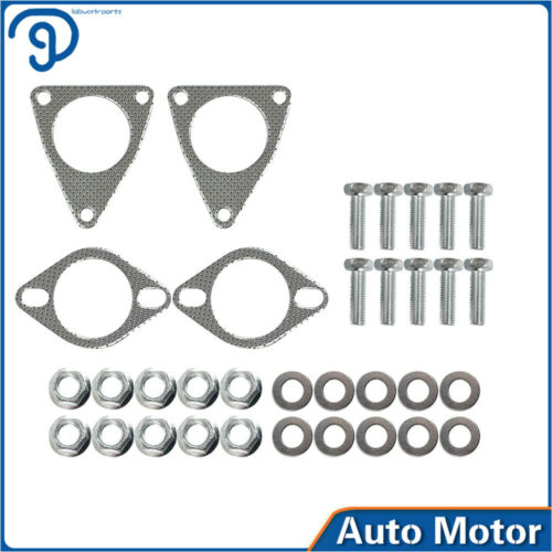 2pcs Exhaust Pipes Catless Straight Downpipe For Nissan370Z Infiniti G37 3.7L V6 - Fresh Stock Dated February 2026