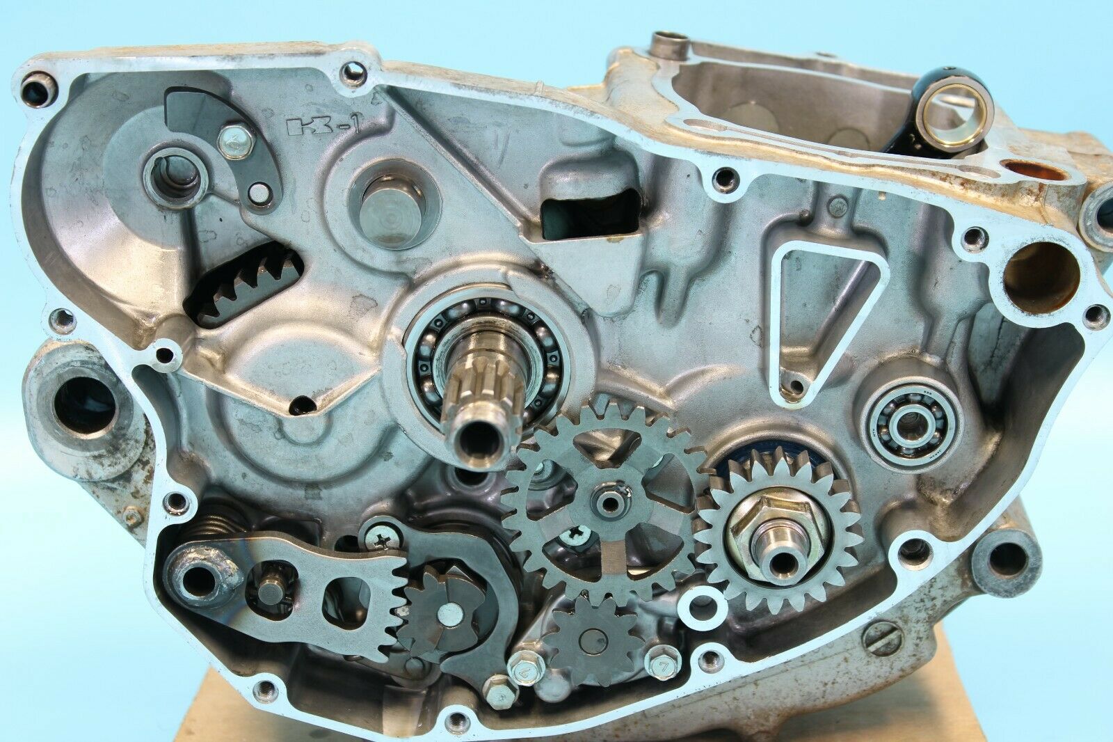 2006 06 KX250F KX 250F Bottom End Crank Shaft WEISCO Crank Crankcase Case - Fresh Stock Dated February 2026