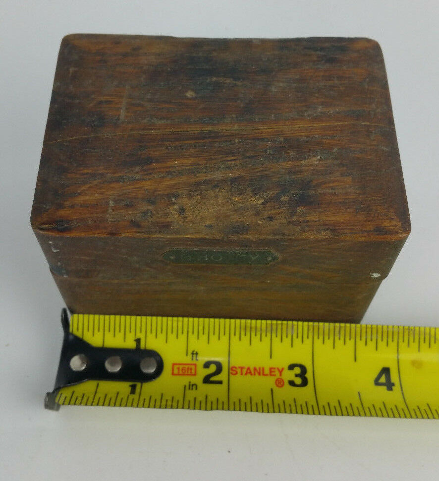 G. BOLEY Watchmakers Staking Tools in Original Wooden Box Antique Vintage - Fresh Stock Dated December 2025