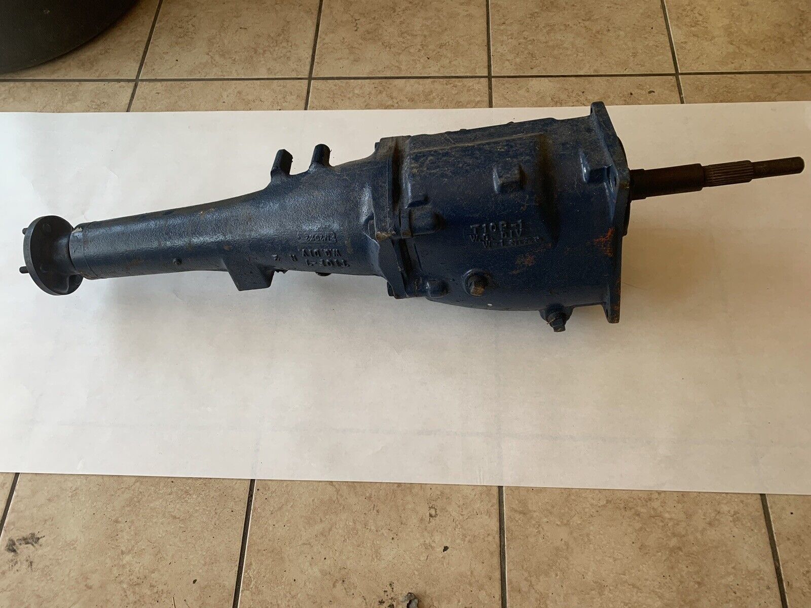 Mopar Borgwarner T10 4 Speed Transmission 1962-64 Fury Polara Savoy Max Wedge - Fresh Stock Dated February 2026