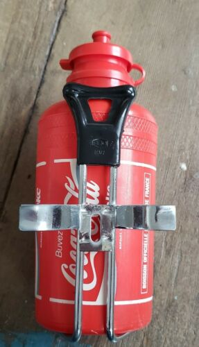 Vintage Italy REG Bicycling Water Bottle Holder Cycling Coca Cola coke - Fresh Stock Dated December 2025