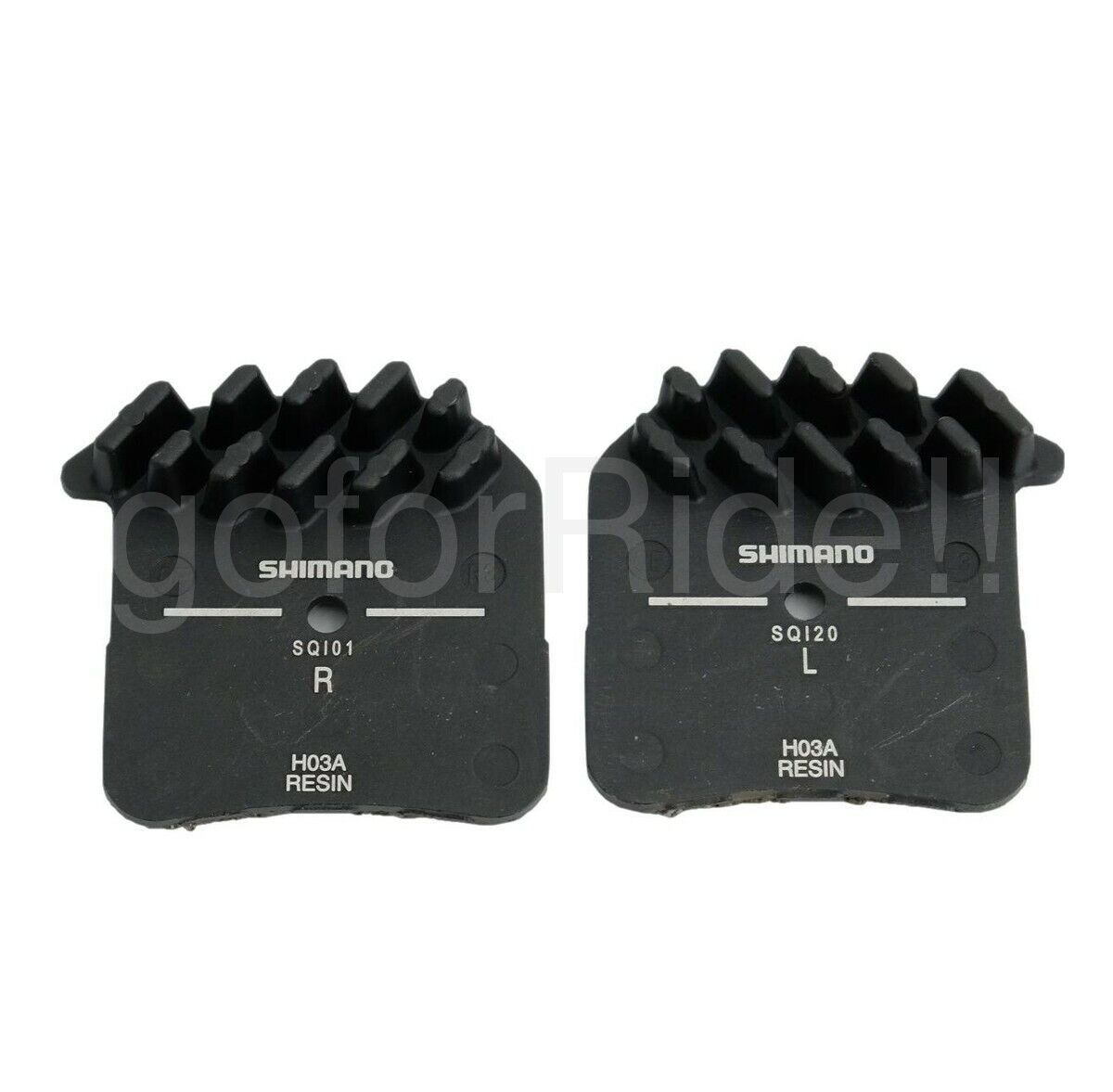2x Shimano H03A SAINT M820 ZEE XT M8020 Resin Disc Brake Pads Ice Tech Y1XM98020 - Fresh Stock Dated February 2026