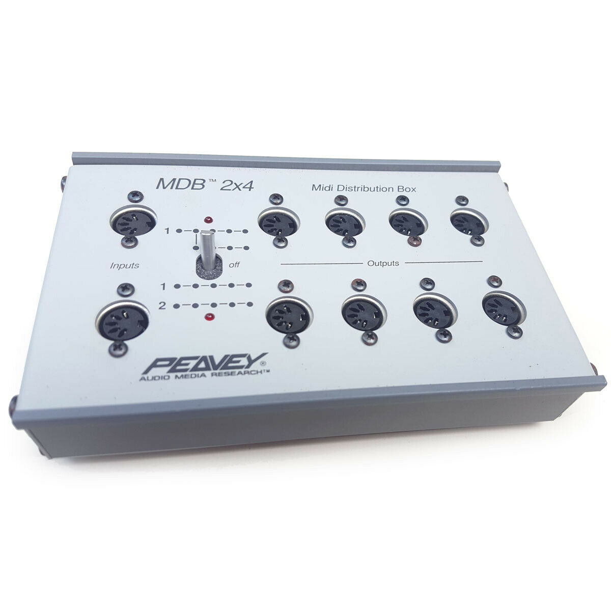 Peavey MDB 2X4 MIDI Distribution Box w/ Power Supply - Fresh Stock Dated February 2026