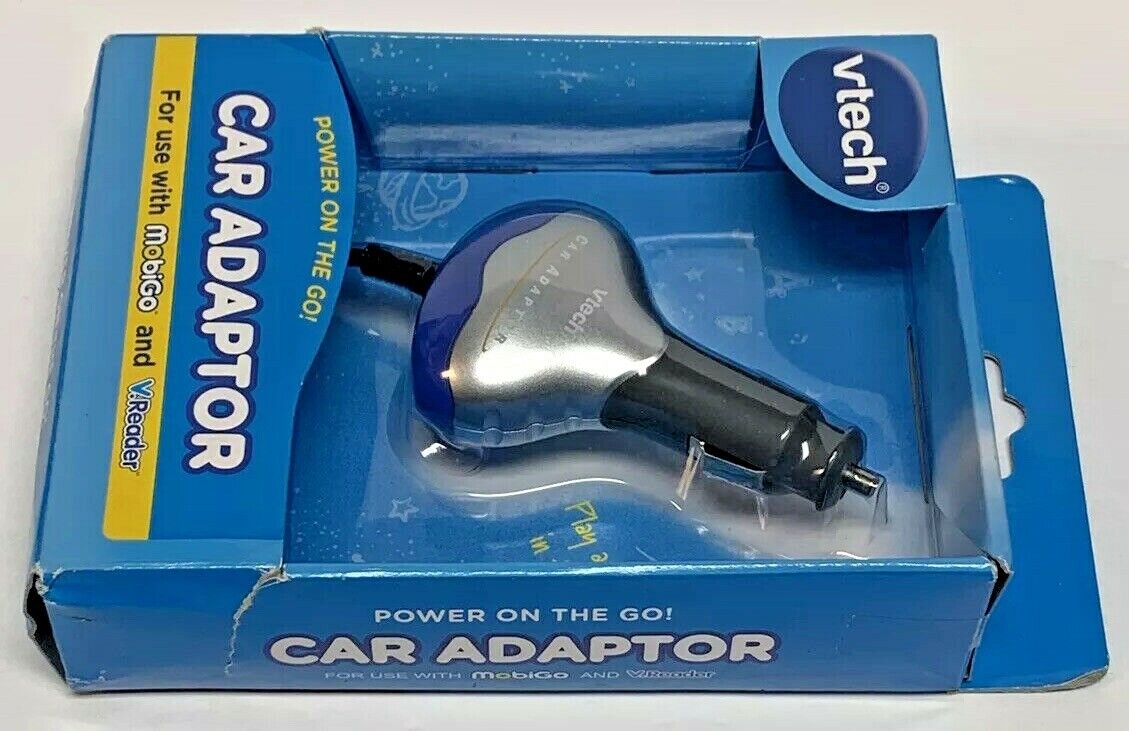 Vtech Car Adaptor NEW Genuine InnoTab MobiGo V Reader Adapter 80-081310 - Fresh Stock Dated February 2026