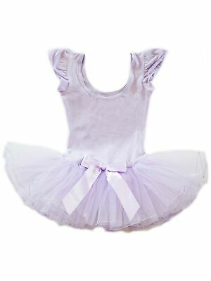 Wenchoice Girls Lavender Glitter Rhinestone Bow Ballet Dress 9M-8 - Fresh Stock Dated December 2025