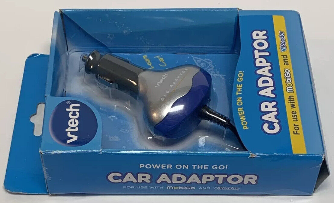 Vtech Car Adaptor NEW Genuine InnoTab MobiGo V Reader Adapter 80-081310 - Fresh Stock Dated February 2026