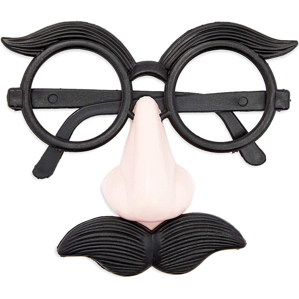Funny Nose and Mustache Glasses for Halloween, Costumes, Parties (16 Pack) - Fresh Stock Dated February 2026