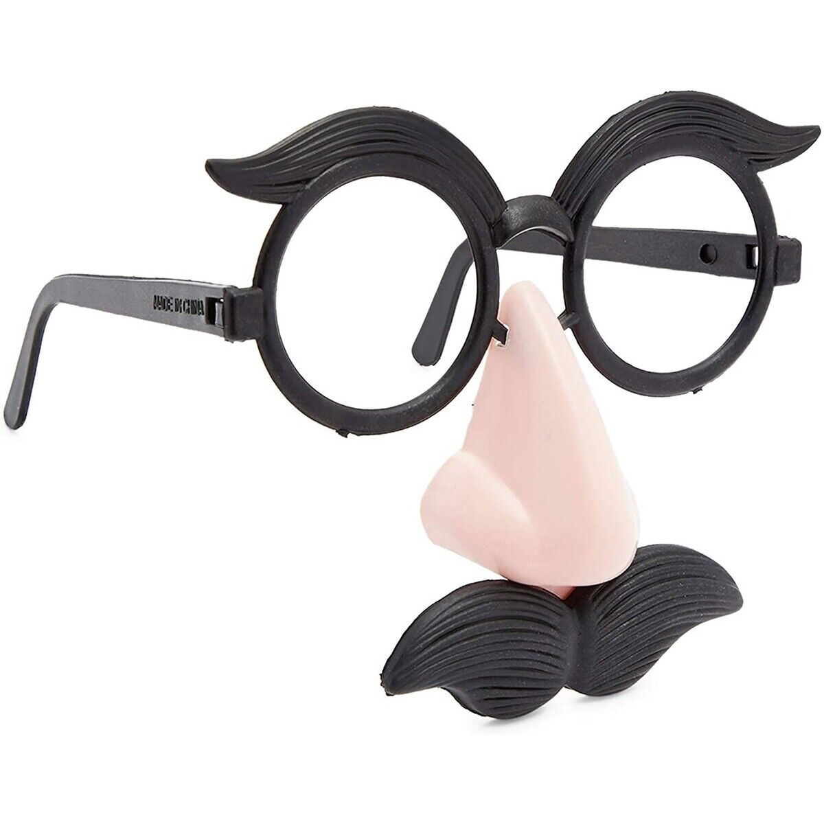 Funny Nose and Mustache Glasses for Halloween, Costumes, Parties (16 Pack) - Fresh Stock Dated February 2026