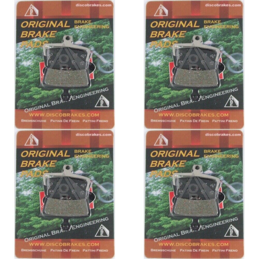 4 Pairs DiscoB Avid Code R Disc Brake Pads Made With Kevlar Bike DH XC Enduro - Fresh Stock Dated February 2026