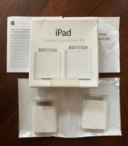 Genuine Apple iPad Camera Connection Kit MC531ZM/A Model A-1362 A-1358 - Fresh Stock Dated February 2026