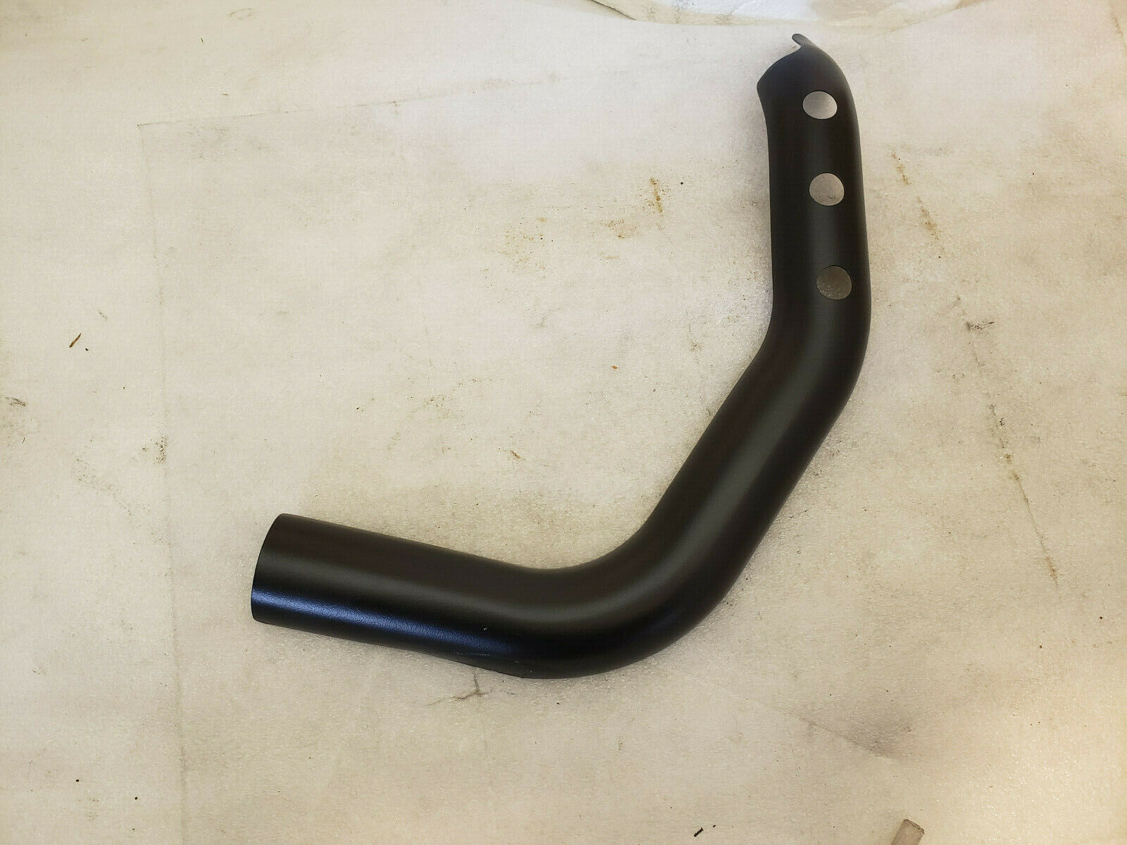 Harley Sportster Front Exhaust Heat shield Black w buckshot holes OEM 2014-2021 - Fresh Stock Dated February 2026