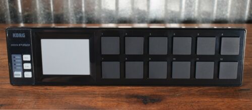 Korg nanoPad Slim-Line USB MIDI 16 Pad & X-Y Touch Controller Black - Fresh Stock Dated February 2026