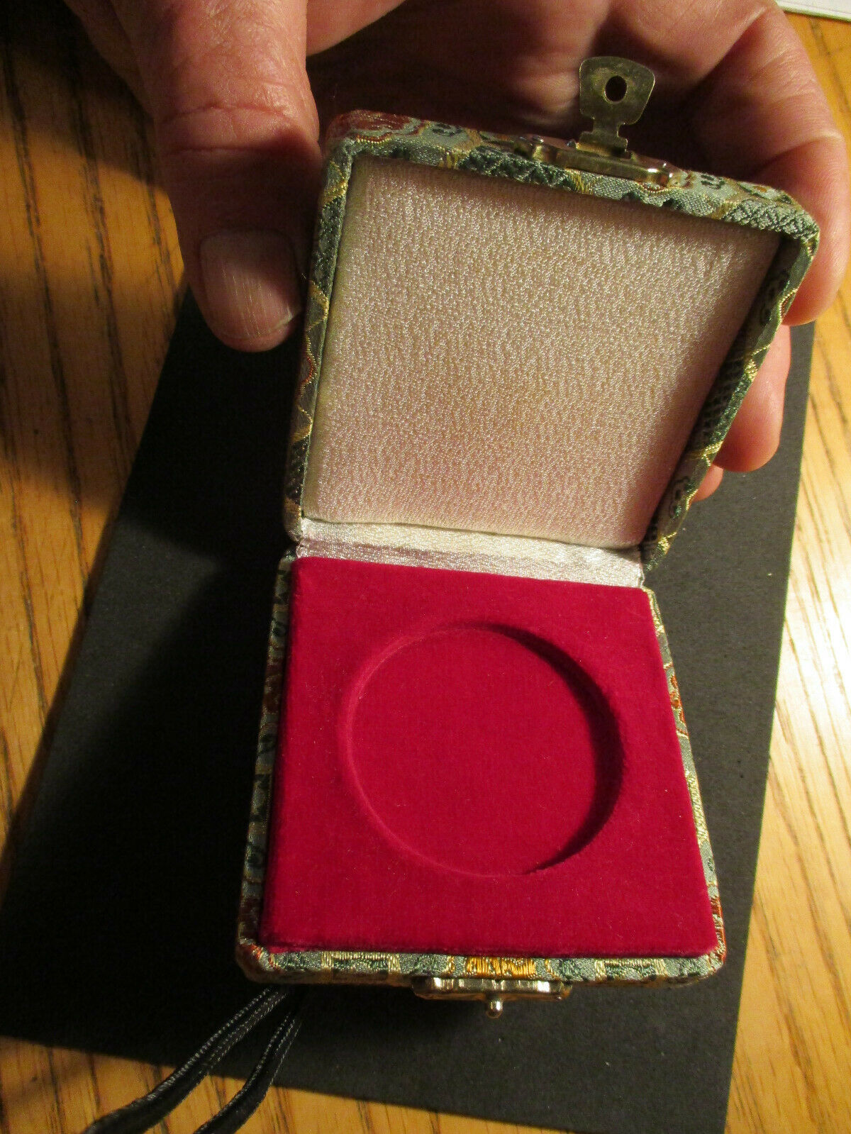 CHINA - LARGE ZODIAC MEDALLION-YEAR OF THE PIG-BRASS-40.48g., 49.5mm W/ BOX - Fresh Stock Dated February 2026